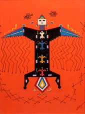 ACRYLIC RENDITION OF NAVAJO ME