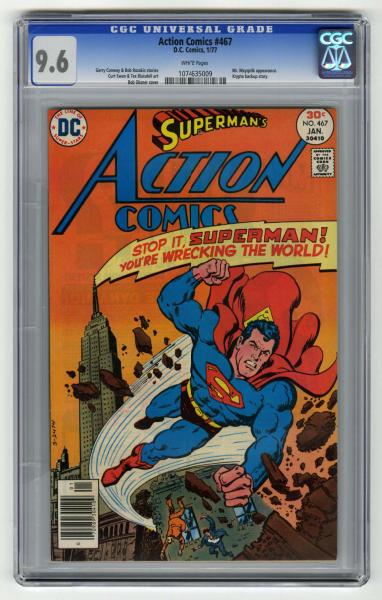 Action Comics #467 CGC 9.6 D.C.