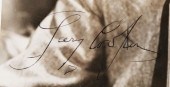 ACTOR GARY COOPER SIGNED PHOTO