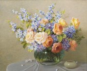 A.D. GREER (1904-1998) FLOWERS