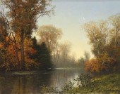 A.D. GREER (1904-1998) RIVER L