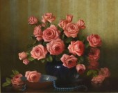 A.D. GREER (1904-1998) ROSES &