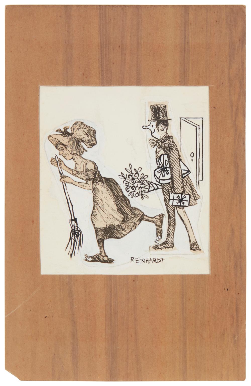 AD REINHARDT, (1913-1967), MAN