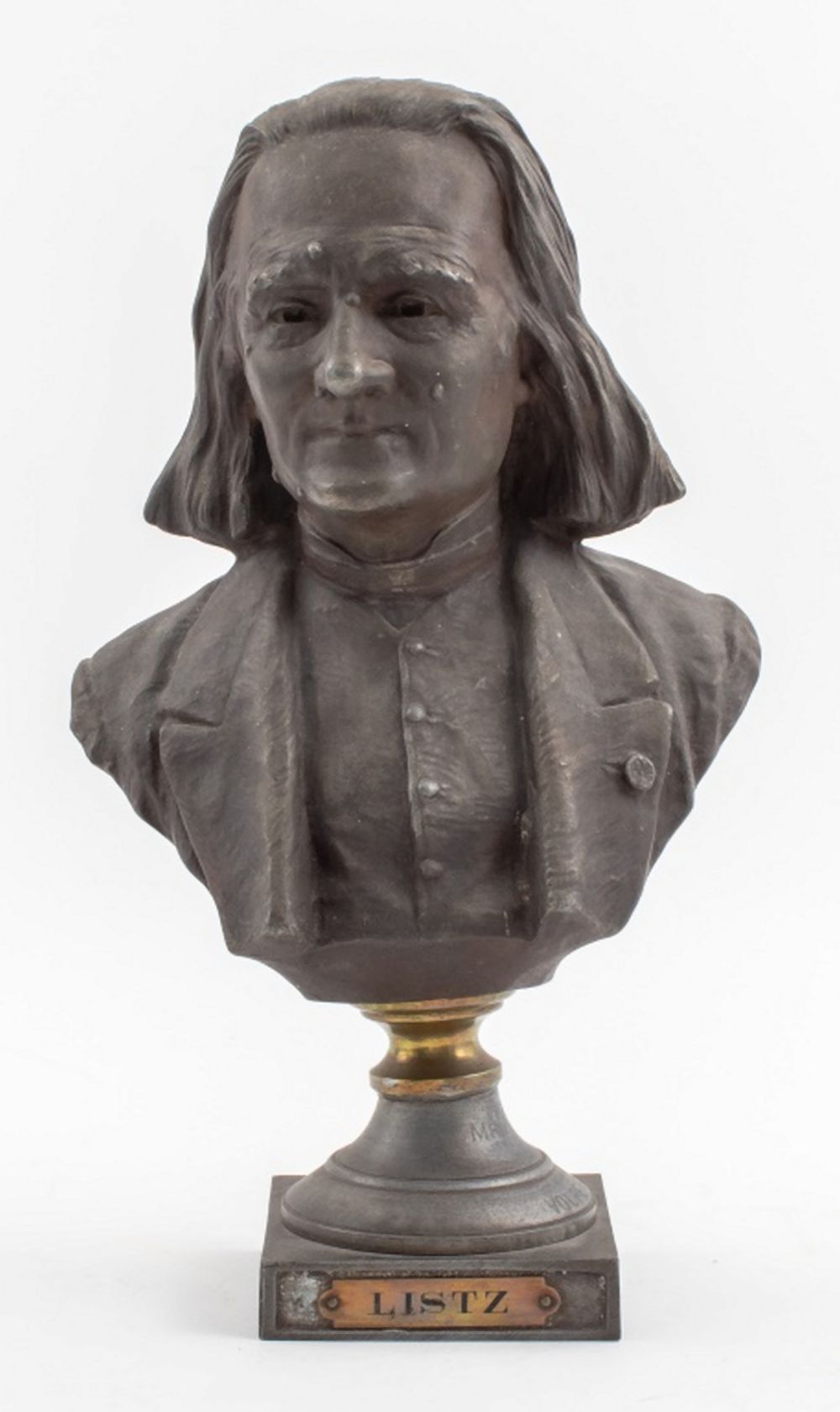 A.D. VOLPE BUST OF FRANZ LISTZ,