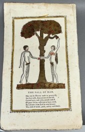 ADAM & EVE ILLUSTRATED PRINTED