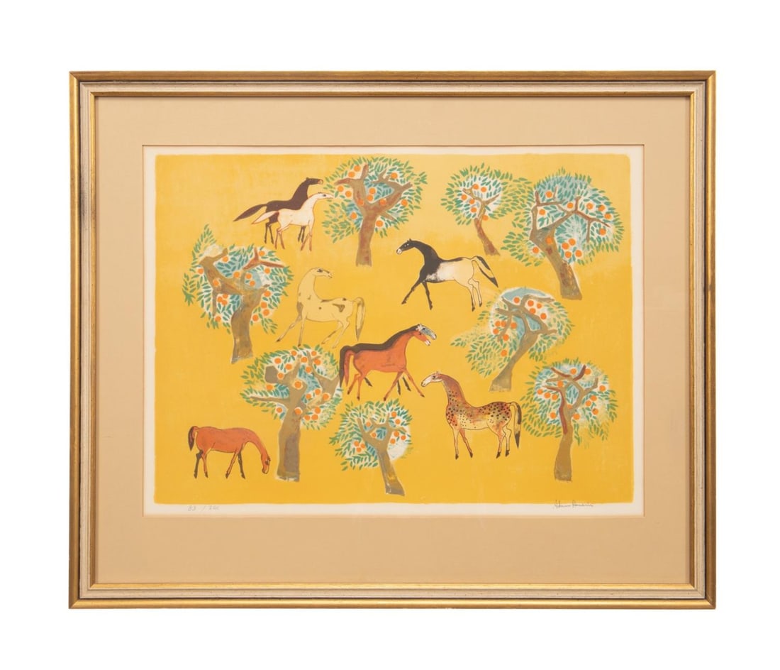 ADAM HENEIN, HORSES COLOR