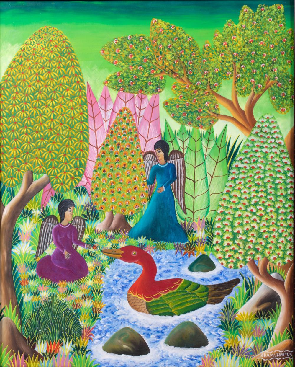 ADAM LEONTUS, HAITIAN 1928-1986,