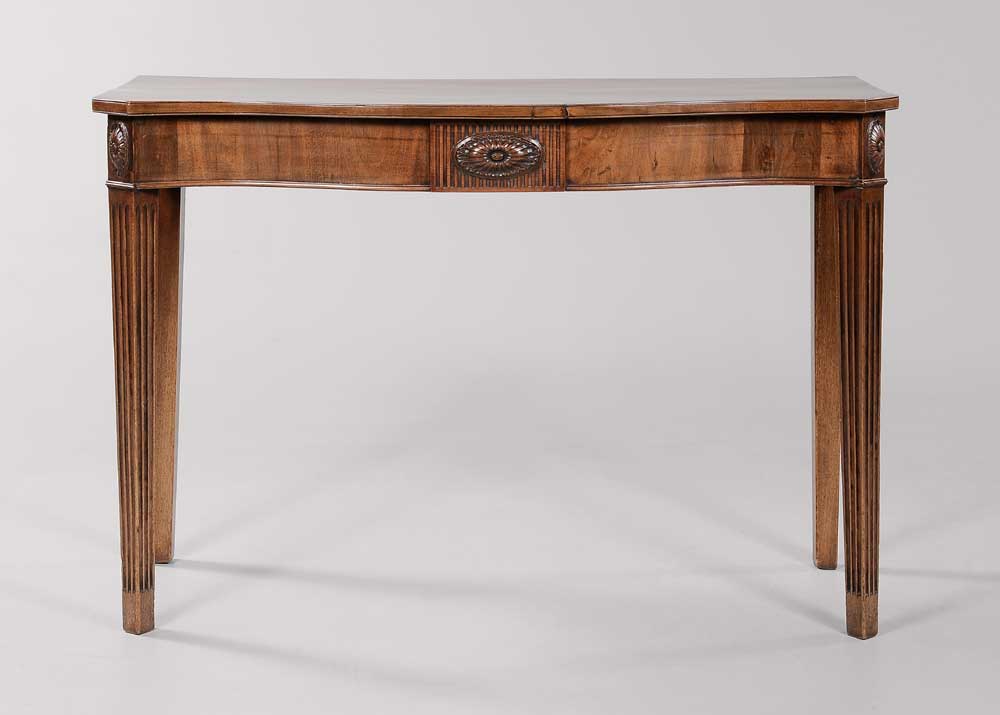 Adam Mahogany Serpentine Server