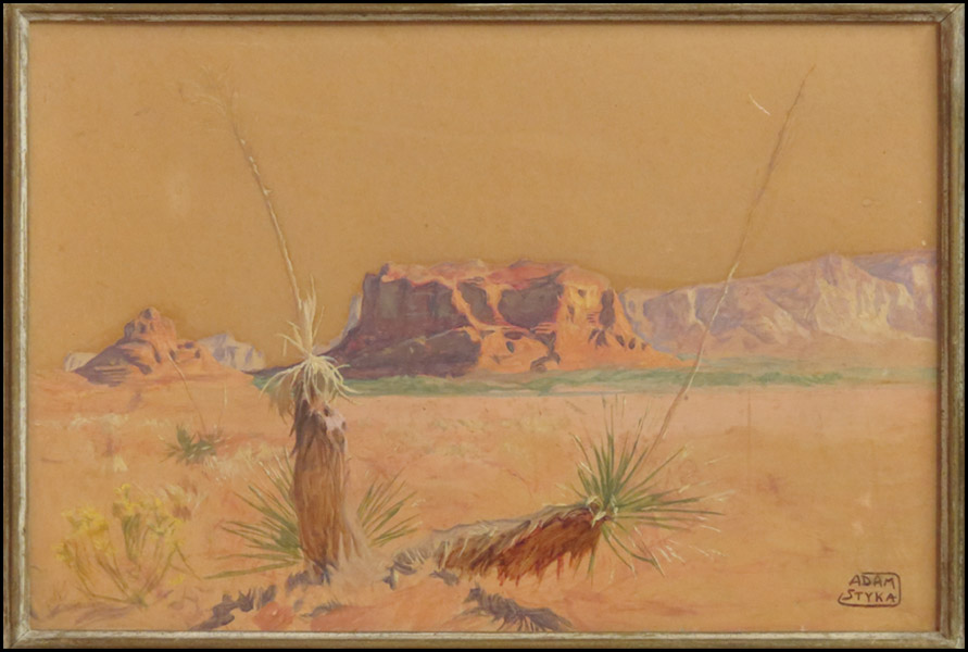 ADAM STYKA (1890-1959) DESERT