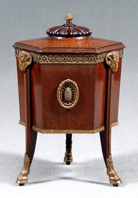 Adam style bronze mounted cellaret,
