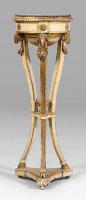 Adam style carved gilt urn stand,