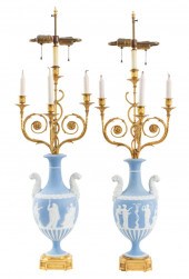 ADAMESQUE ORMOLU MOUNTED WEDGW