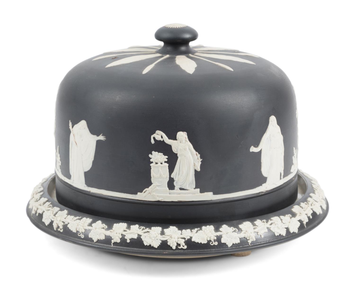 ADAMS BLACK DIP JASPERWARE CHEESE