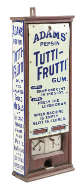 ADAMS PEPSIN TUTTI-FRUTTI VEND