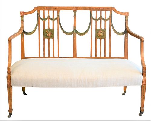 ADAMS STYLE DOUBLE CHAIR BACK
