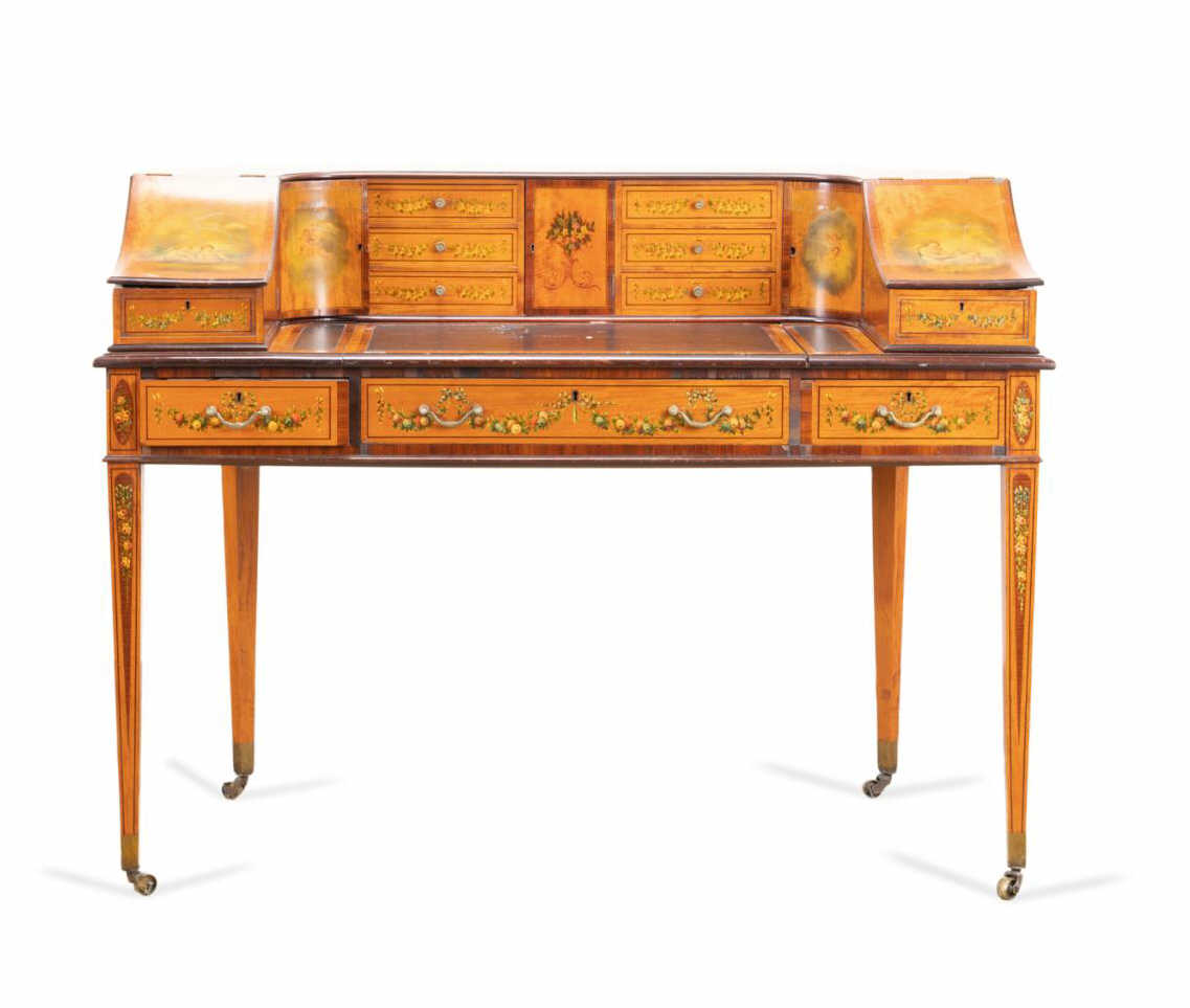 ADAMS STYLE PAINTED SATINWOOD