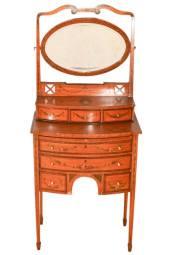 ADAMS STYLE SATIN WOOD PAINTED