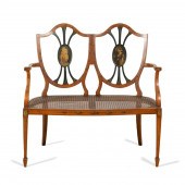 ADAMS STYLE SATINWOOD PAINTED