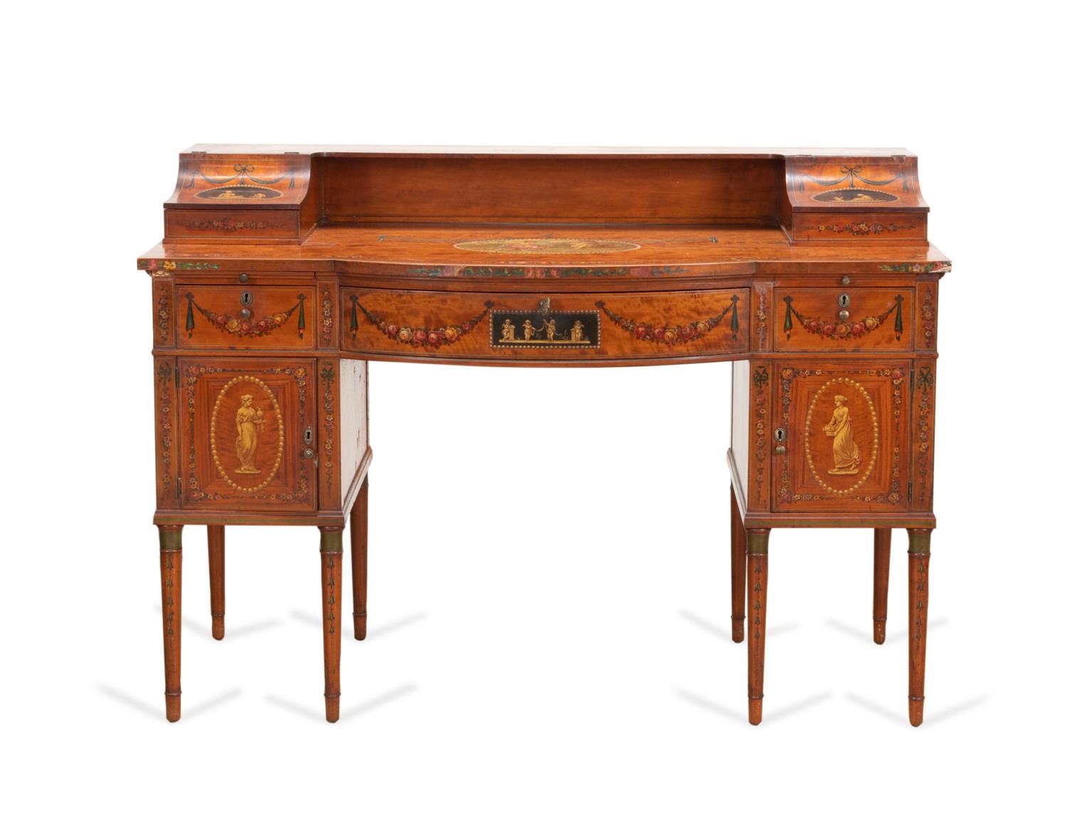 ADAMS STYLE SATINWOOD PAINTED
