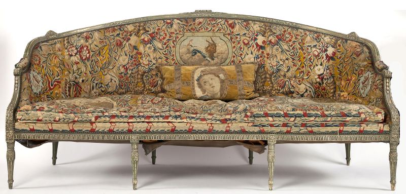 Adams Style Sofalate 19th century