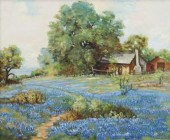 ADDIE CLAYTON FRAMED BLUEBONNE