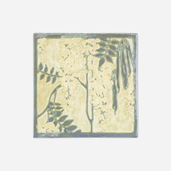 Adelaide Robineau. Rare wisteria