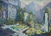 ADELE BUCKHANTZ, PATIO VIEW, O