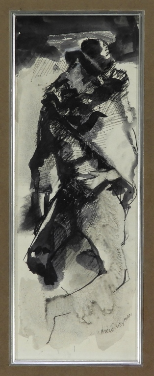 ADELE HEYMAN SEMI-ABSTRACT PAINTING