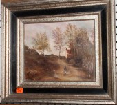 Adele. Landscape with Figure s