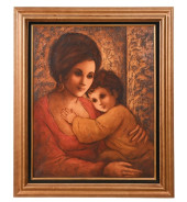 ADELE NORMAN SIGNED OIL PAINTI