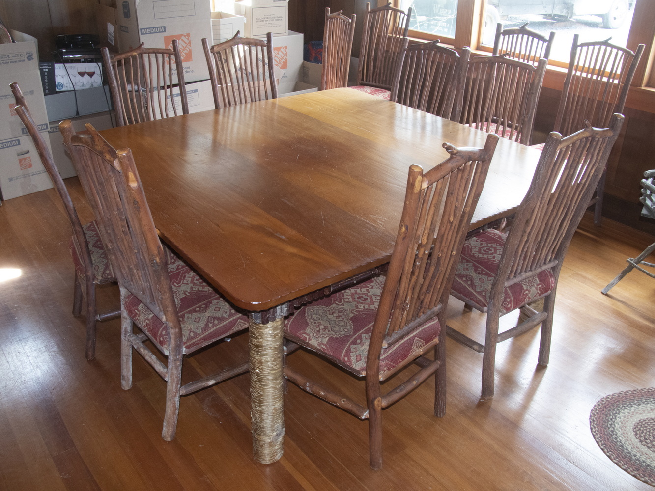 ADIRONDACK DINING TABLE Custom Twig