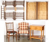 ADIRONDACK STYLE BUNK BEDS, ET