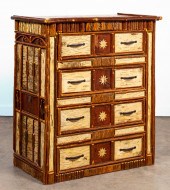 ADIRONDACK STYLE MIXED WOOD FO