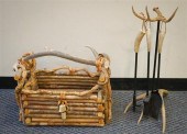 ADIRONDACK STYLE RUSTIC LOG BA