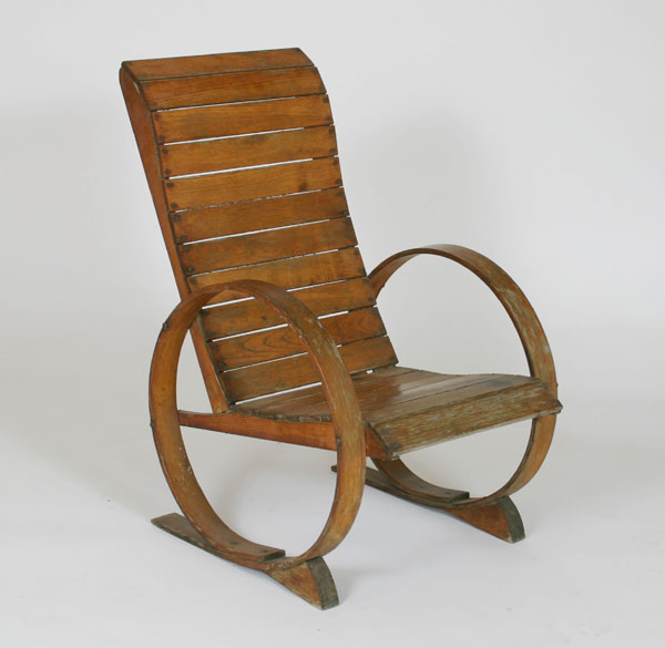 Adirondack style rustic wooden