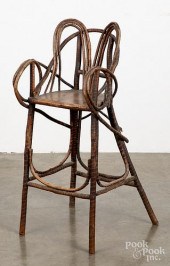 ADIRONDACK TWIG CHILD'S HIGHCH