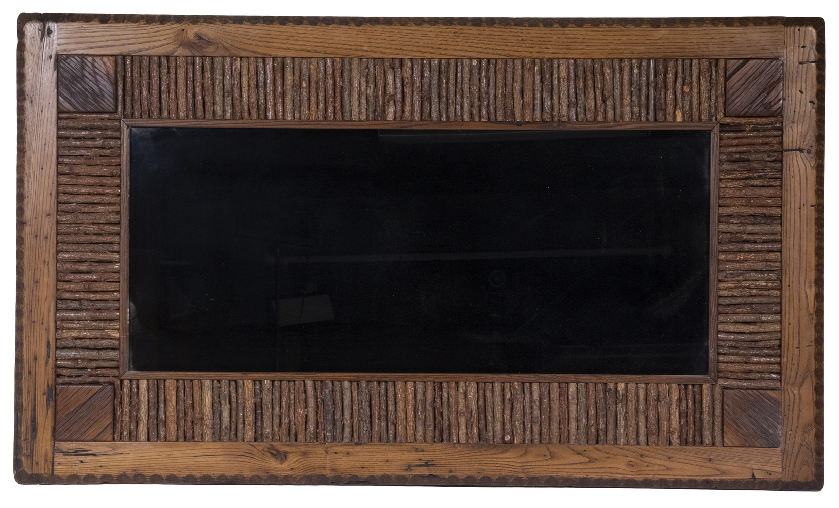 ADIRONDACK TWIG FRAMED MIRROR Heavy