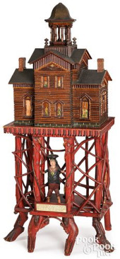 ADIRONDACK TWIG HOUSE MODEL ON