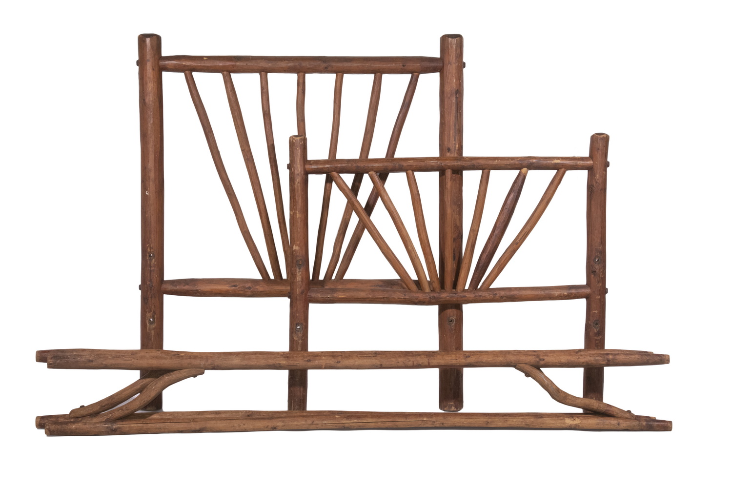 ADIRONDACK TWIN-SIZE BED Vintage