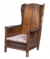ADIRONDACK WING CHAIR Vintage