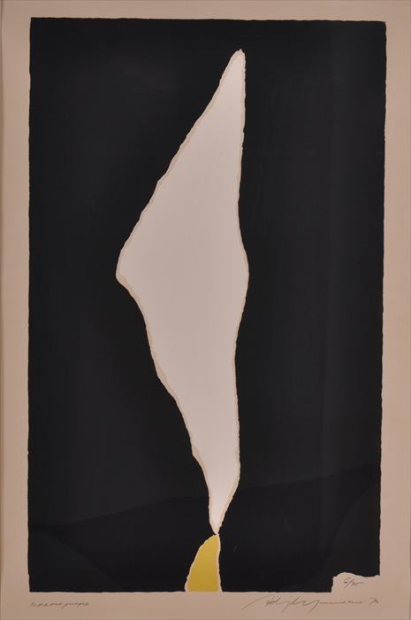 ADJA YUNKERS (1900-1983): "BLACK