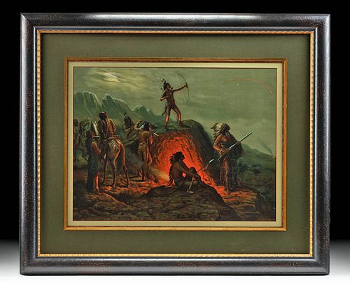 A.D.M. COOPER CHROMOLITHOGRAPH -