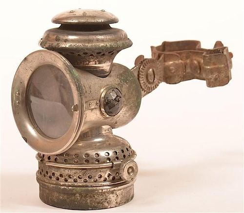 ADMIRAL BICYCLE LAMP CO. NICKELED