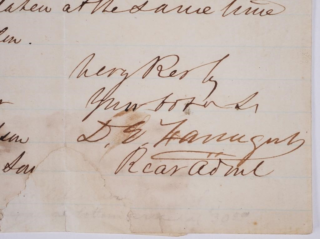 ADMIRAL DAVID FARRAGUT, 1864