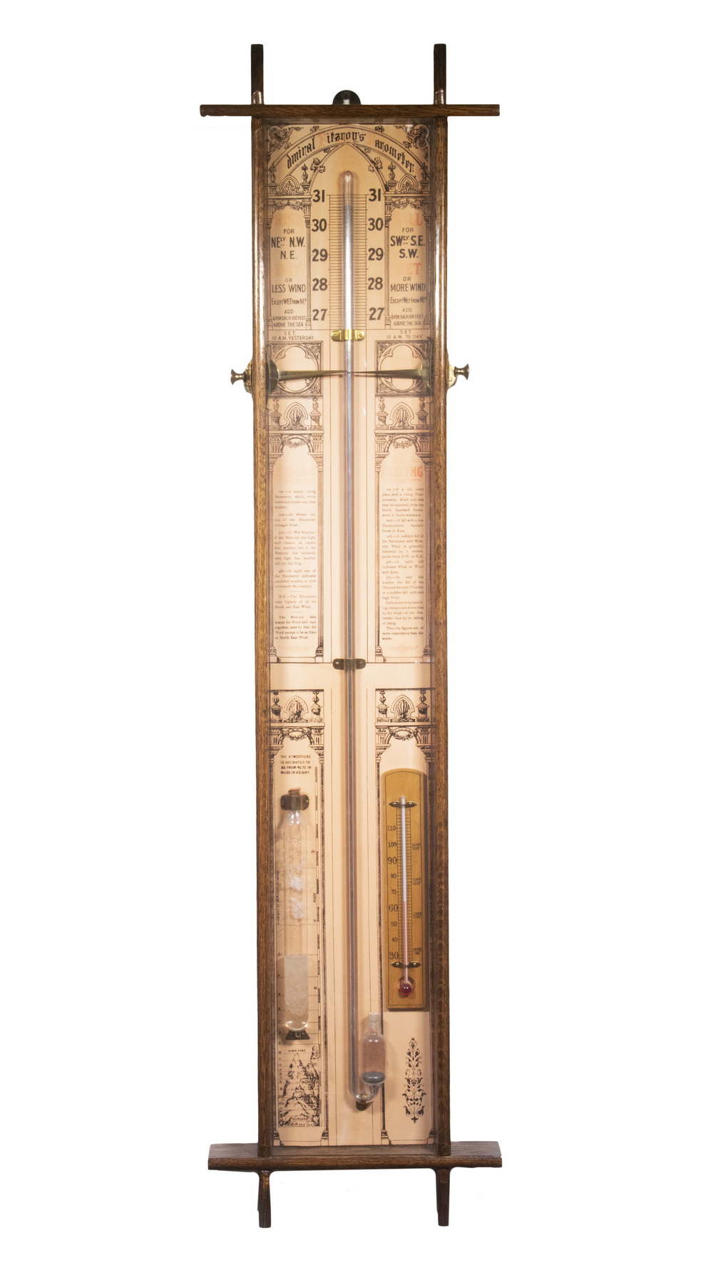 ADMIRAL FITZROY'S OAK CASED