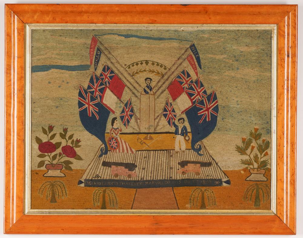 ADMIRAL NELSON MEMORIAL WOOLWORK OR