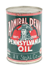 ADMIRAL PENN "GREEN" MOTOR OIL