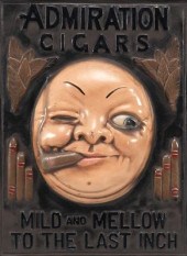 Admiration Cigars Plaster Plaq