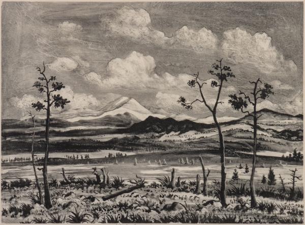 ADOLF DEHN (1895-1968) PENCIL