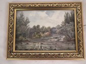 ADOLF HITLER WATERCOLOR LANDSC
